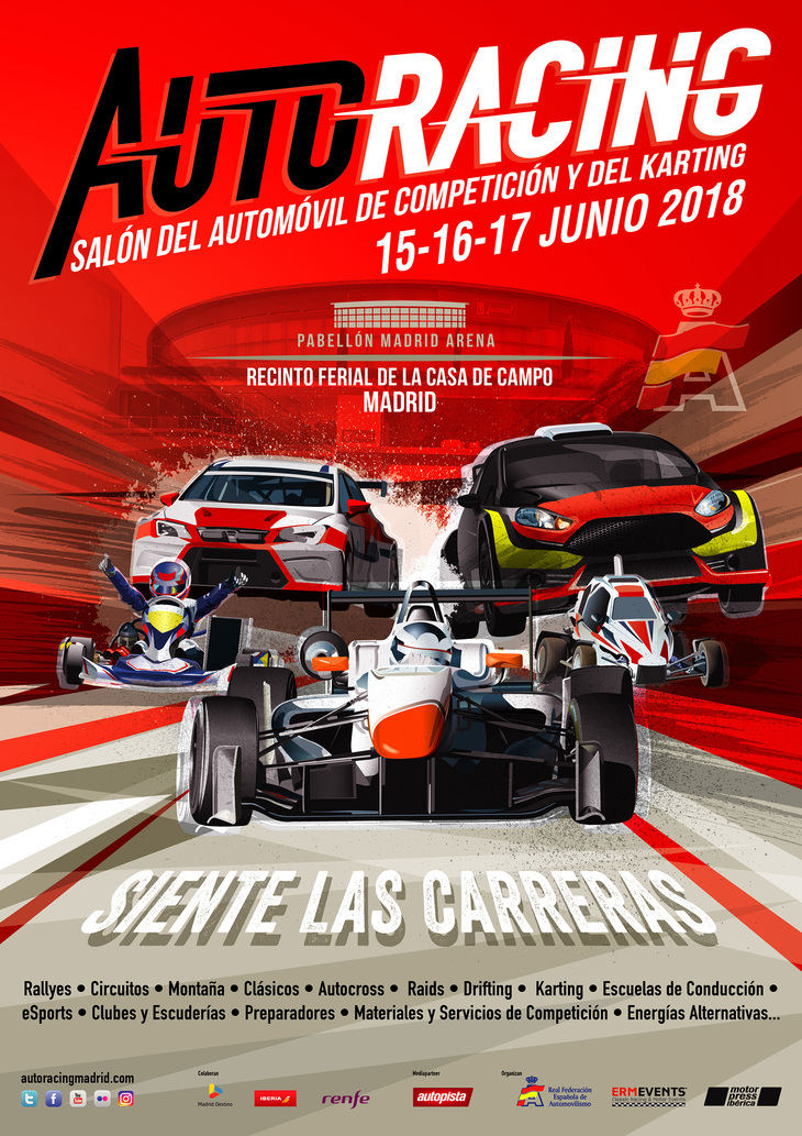 Ven a disfrutar de la competición en AUTORACING del 15-17 junio.