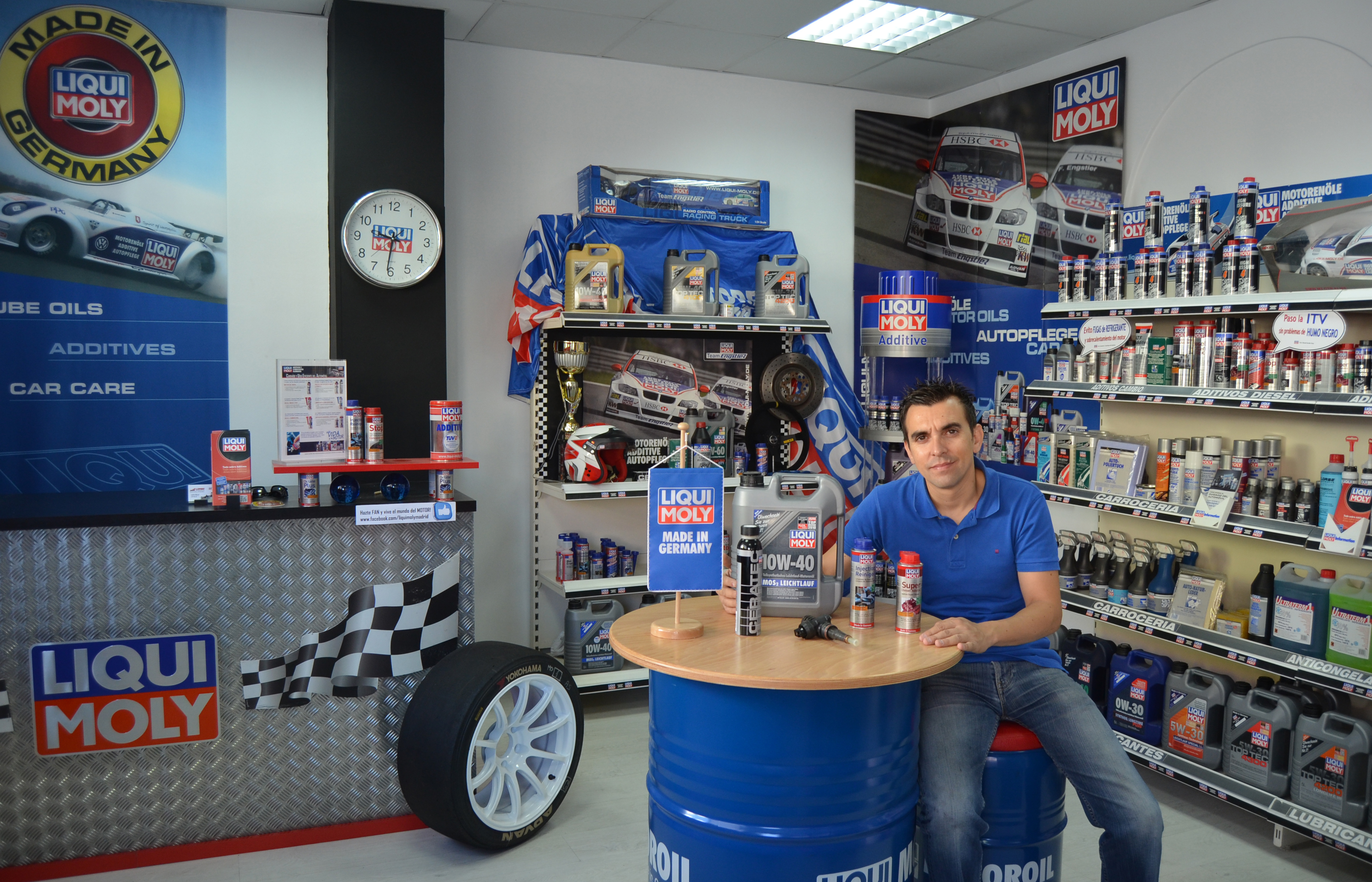 Visita Liqui Moly Madrid Store en Alcorcn y gana